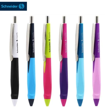 1ШТ Германия Schneider Dolphin Нейтральная ручка положительная осанка студенческая тестовая ручка 0,4 мм мягкая пластиковая ручка для отправки пополнения