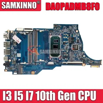 Оригинал для HP 14-DQ 14S-DQ TPN-Q221 Материнская плата ноутбука с процессором I3 I5 I7 10-го поколения 14-DQ DA0PADMB8F0 Материнская плата