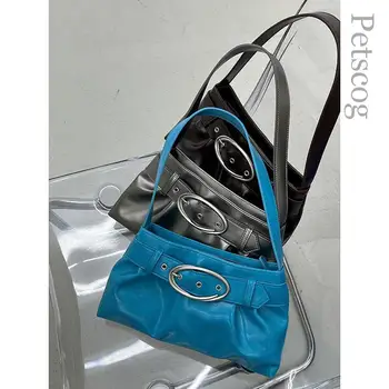 Женская сумка в стиле ретро, женская плиссированная толстая цепочка, однотонная сумка через плечо, повседневная женская сумочка, кошелек Bolsa Feminina