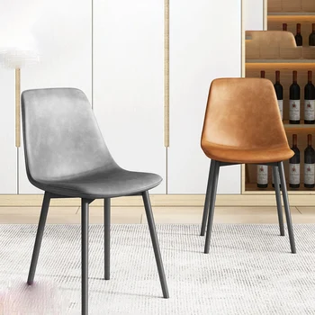 Дизайнерские обеденные стулья Relax для роскошной кухни на открытом воздухе, прозрачные эргономичные обеденные стулья для спальни, скандинавская мебель Gamer Sillas De Cocina