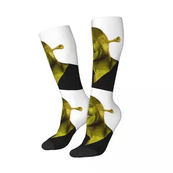 Дуэйн Шрек, женские спортивные чулки, модные носки американского актера Джонсона с 3D-принтом, спортивные носки до колена