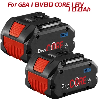 Core18v 10,0 ah procore ersatz batterie für bosch18v profissional sistema sem fio werkzeuge bat609 bat618 gba18v80 21700 zelle