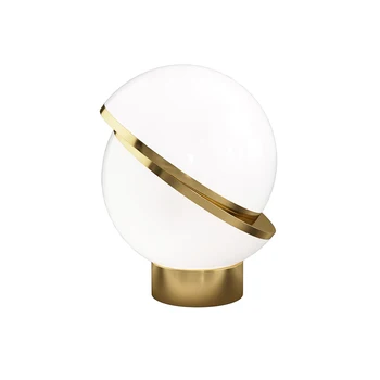 Настольная лампа в виде полумесяца Скандинавский минималистичный постмодернистский свет роскошная настольная лампа дизайнерская прикроватная лампа для спальни модельная комната гостиная