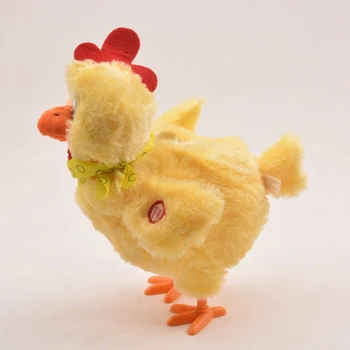 Электронная плюшевая игрушка Crazy Chicken, электрические Забавные танцующие куры-несушки для D New Dropship