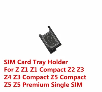 Оригинальный Слот Для Держателя Лотка Micro Sim-карты Для Sony Xperia Z Z2 Z1 Z3 Z5 Compact Mini Z4 Z5 Z5 Премиум-Класса, Часть Держателя Sim-карты