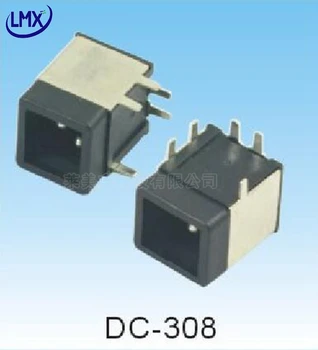 10 шт./лот DC308 розетка для зарядного устройства 5-контактный разъем постоянного тока-308 5.5*2.1