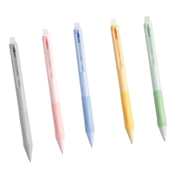 Сверхтонкие ручки с тонким наконечником 0,5 мм, гелевые шариковые ручки с жидкими чернилами для офиса 45BA