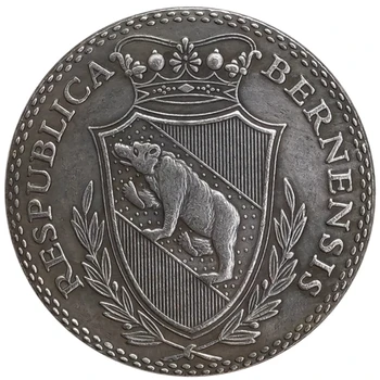 Копировальная монета Швейцарии 1796 года выпуска