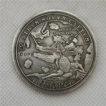 Tpye #102_Русская памятная медаль 50 мм копия монеты 