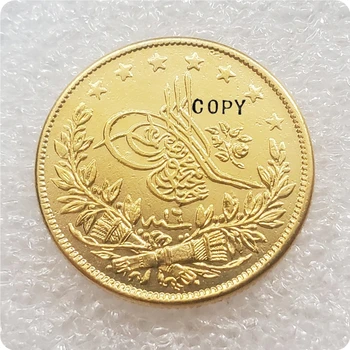Очень редкая золотая копировальная монета