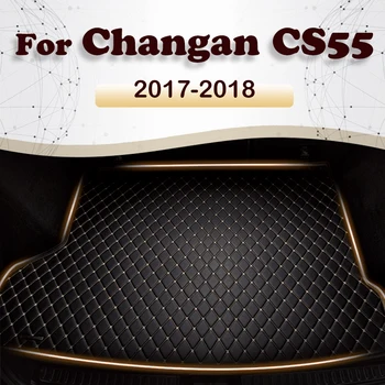 Коврик в багажник автомобиля для Changan CS55 2017 2018, Автомобильные Аксессуары на заказ, Оформление интерьера авто