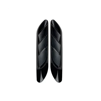 Наклейка на Крыло Боковой Крышки Вентиляционного Отверстия автомобиля для Mercedes-Benz C-Class W206 2022 + C200 C260 AMG C63 Ярко-черного Цвета