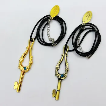 Модное ожерелье с подвеской в виде ключа Suzume No Tojimari Dajin для женщин, ювелирные изделия, аксессуары для косплея, 8 см, подарки для фанатов.