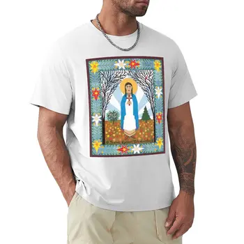 Футболка с изображением Святой Катери Текаквиты, блузки, футболки с графическим рисунком, мужские футболки с чемпионами