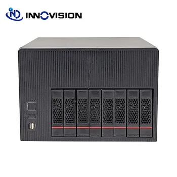 8 Отсеков Жесткого Диска NAS Barebone Server С Материнской Платой N5105 4*2.5Gbe 32G DDR4 RAM Для Хранения Данных В Домашнем офисе