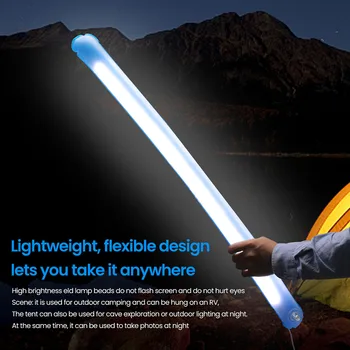 Портативный Надувной Походный фонарь на открытом воздухе Складной Походный фонарь USB Перезаряжаемый Аварийный Фонарь для пикника, пешего туризма, Походной палатки