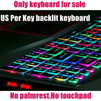 США За клавишу клавиатуры с подсветкой для MSI MS-16P7/GE63 Raider RGB 8SG/8SF