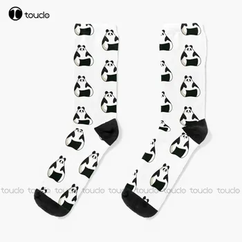 Носки Panda Onigiri, Носки для бега, Женский Рождественский подарок, Изготовленные на Заказ Унисекс, Носки для взрослых, подростков, молодежи, Женщин, мужчин, цифровая печать 360 °