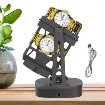 1 шт. Автоматический механизм для намотки часов Перезаряжаемые Механические часы Бесшумный ротомат для дисплея ротаторов часов Машина с одним намотчиком