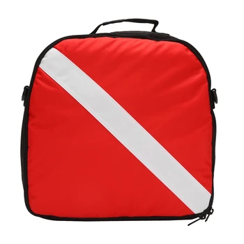 Портативный прочный нейлоновый дайв-флаг, сумка для защиты от подводного плавания с ручкой для переноски на молнии