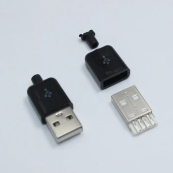 10шт Штекерный разъем USB 5Pin сварочного типа 