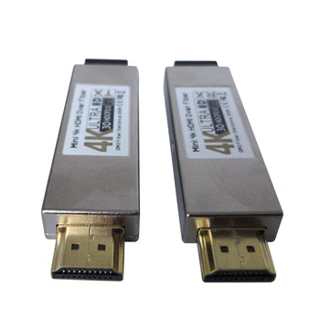 Mini 4K HDMI Fiber Extender Длиной до 300 м По многомодовому оптоволоконному преобразователю OM3 Поддерживает HDMI 1.4a и HCCP1.2 Mini 4K HDMI Fiber Extender Длиной до 300 м По многомодовому оптоволоконному преобразователю OM3 Поддерживает HDMI 1.4a и HCCP1.2 4