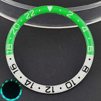 38 мм кольцо для часов из светящейся смолы алюминиевое кольцо для часов вставка аксессуары для колец для часов ультра-светящиеся аксессуары для колец для часов 38 мм кольцо для часов из светящейся смолы алюминиевое кольцо для часов вставка аксессуары для колец для часов ультра-светящиеся аксессуары для колец для часов 5